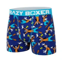 CRAZYBOXER Disney Goofy Men's Boxer Briefs -Crazy Boxer CBDIS0108GOOF 4