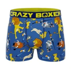 CRAZYBOXER Disney Lion King Men's Boxer Briefs
