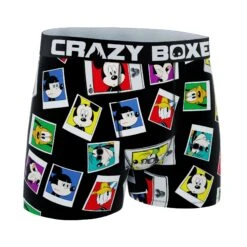 CRAZYBOXER Disney Friends Pictures Men's Boxer Briefs 6 CRAZYBOXER Disney Friends Pictures Men's Boxer Briefs -Crazy Boxer CBDIS0108PHOT 3