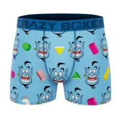 CRAZYBOXER Disney Genie - Aladdin Men's Boxer Briefs (2 Pack) -Crazy Boxer CBDIS0108X2A5 6