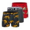 CRAZYBOXER Disney Lion King Men's Boxer Briefs (Pack 3)