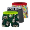 CRAZYBOXER Disney Jungle Book Men's Boxer Briefs (Pack 3)
