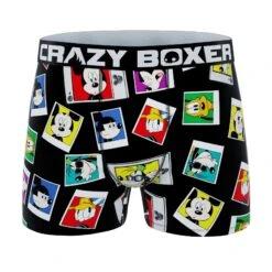 CRAZYBOXER Disney Friends Pictures Men's Boxer Briefs (Pack 5) -Crazy Boxer CBDIS0108X5A1 12