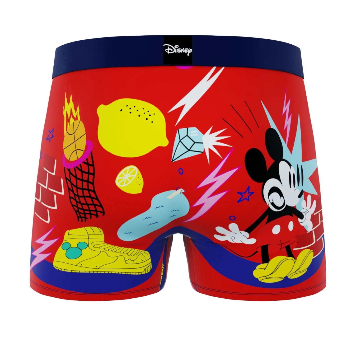 CRAZYBOXER Disney Mickey Mouse Men's Boxer Briefs 2 CRAZYBOXER Disney Mickey Mouse Men's Boxer Briefs - Image 2