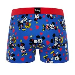 CRAZYBOXER Men's Disney Mickey Valentine Breathable Soft Boxer Briefs (Creative Packaging) -Crazy Boxer CBDIS0109COUPN 2