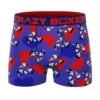 CRAZYBOXER Disney Mickey Valentine Red Men's Boxer Briefs