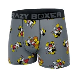 CRAZYBOXER Disney Mickey Outdoor Men's Boxer Briefs -Crazy Boxer CBDIS0110OUTD 4