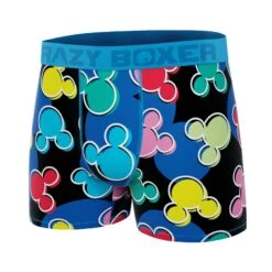 CRAZYBOXER Disney Mickey Heads Men's Boxer Briefs (Creative Packaging) -Crazy Boxer CBDIS0110TETEN 4
