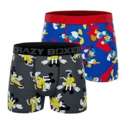 CYBOXER Disney Angry Donald Men's Boxer Briefs (2 Pack)RAZ