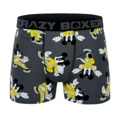 CRAZYBOXER Disney Angry Donald Men's Boxer Briefs (2 Pack) -Crazy Boxer CBDIS0110X3A2 5