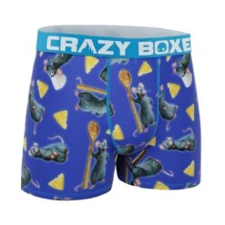CRAZYBOXER Pixar Ratatouille All Over Men's Boxer Briefs -Crazy Boxer CBDIS0111RAT2 3