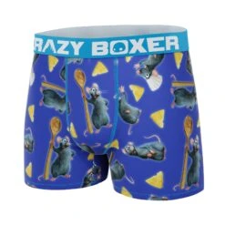 CRAZYBOXER Pixar Ratatouille All Over Men's Boxer Briefs -Crazy Boxer CBDIS0111RAT2 4