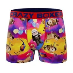 CRAZYBOXER Pixar Up Carl Men's Boxer Briefs (2 Pack) -Crazy Boxer CBDIS0111X2A3 3