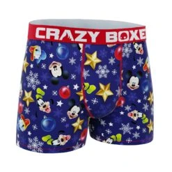CRAZYBOXER Disney Holiday Characters & Ornaments Men's Boxer Briefs 6 CRAZYBOXER Disney Holiday Characters & Ornaments Men's Boxer Briefs -Crazy Boxer CBDIS01BALL 3