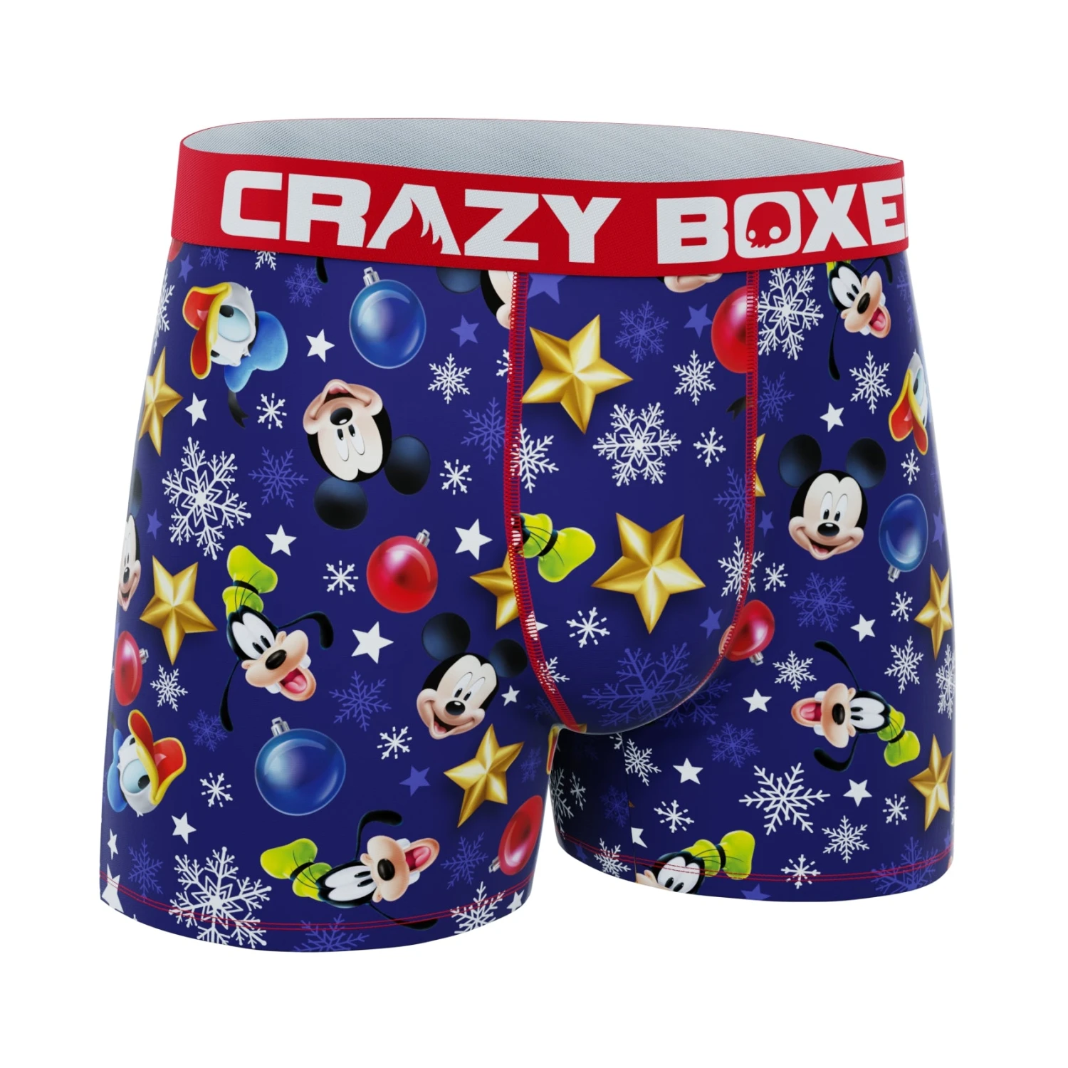 CRAZYBOXER Disney Holiday Characters & Ornaments Men's Boxer Briefs 3 CRAZYBOXER Disney Holiday Characters & Ornaments Men's Boxer Briefs - Image 3