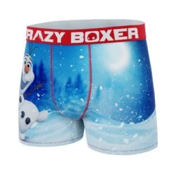 CRAZYBOXER Disney Frozen Olaf Men's Boxer Briefs (Creative Packaging) -Crazy Boxer CBDIS01OLAXN 4