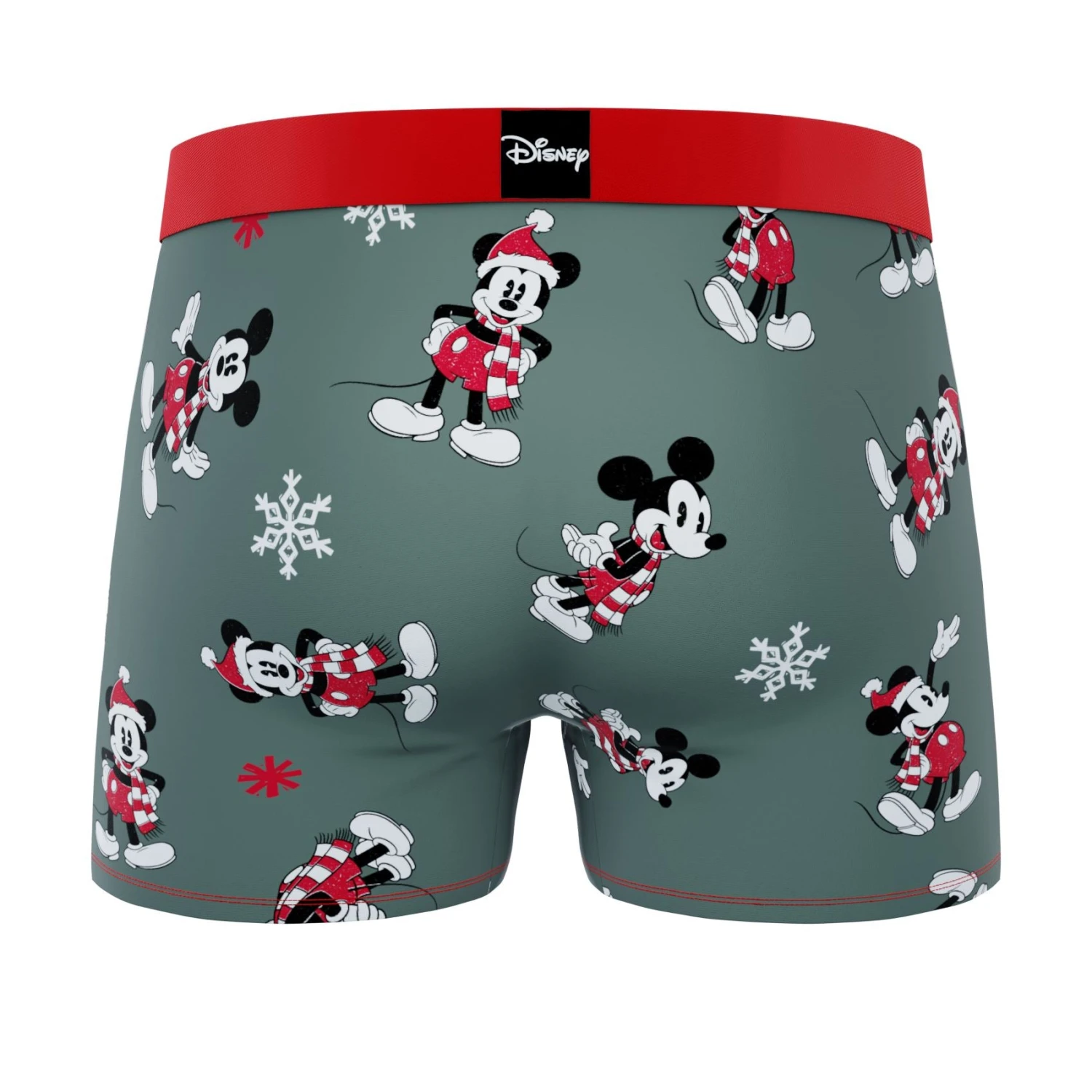 CRAZYBOXER Disney Mickey Mouse Xmas Men's Boxer Briefs (2 Pack) 3 CRAZYBOXER Disney Mickey Mouse Xmas Men's Boxer Briefs (2 Pack) - Image 3