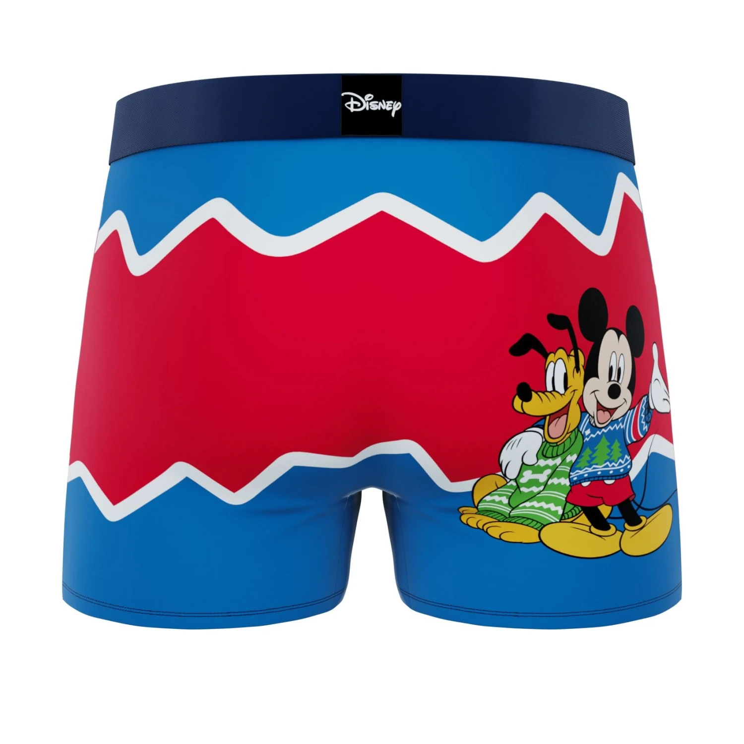 CRAZYBOXER Disney Mickey And Pluto Holidays Men's Boxer Briefs (2 Pack) 3 CRAZYBOXER Disney Mickey And Pluto Holidays Men's Boxer Briefs (2 Pack) - Image 3