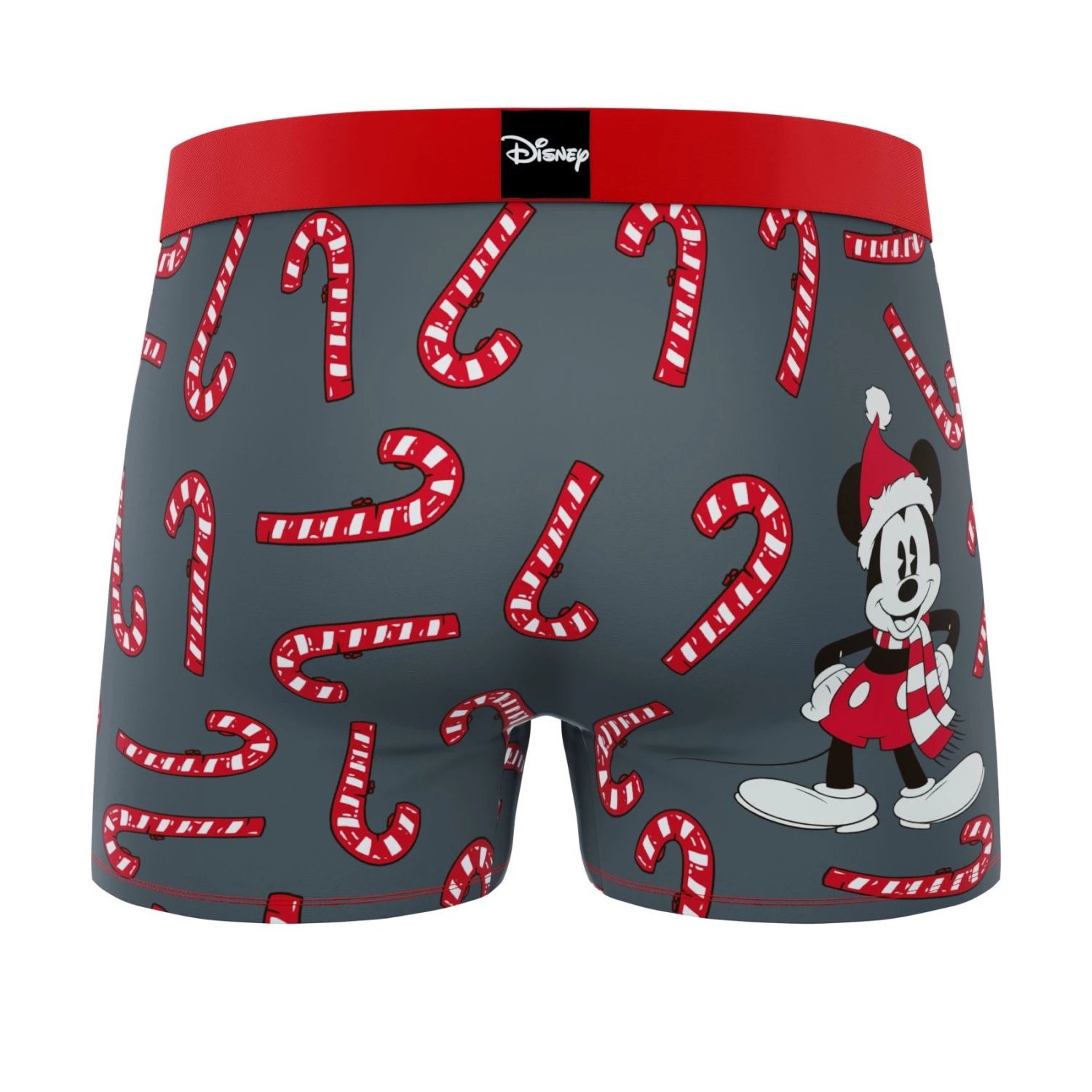 CRAZYBOXER Disney Mickey Xmas Cane Men's Boxer Briefs (2 Pack) 3 CRAZYBOXER Disney Mickey Xmas Cane Men's Boxer Briefs (2 Pack) - Image 3