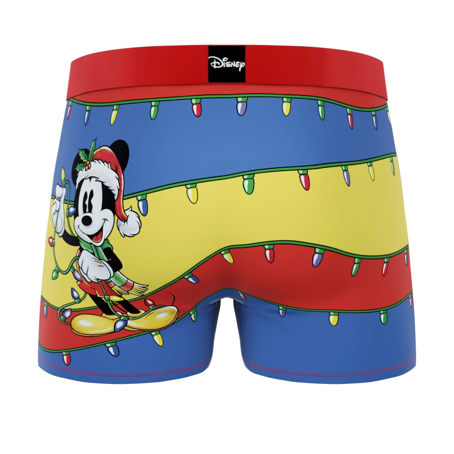 CRAZYBOXER Disney Mickey Xmas Cane Men's Boxer Briefs (2 Pack) 5 CRAZYBOXER Disney Mickey Xmas Cane Men's Boxer Briefs (2 Pack) - Image 5