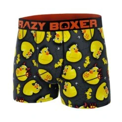 Men's Boxer Briefs - Rubber Ducky - Halloween -Crazy Boxer CBDUC01HALO 1