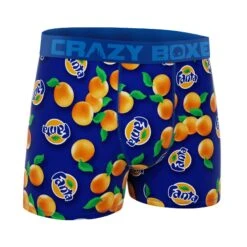 CRAZYBOXER Fanta Oranges Men's Boxer Briefs (Creative Packaging) -Crazy Boxer CBFAN01ORANN 3