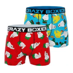 Men's 2-Pack Boxer Briefs - Family Guy - Peter Griffin Vs. Chicken