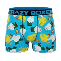 Men's 5-Pack Boxer Briefs - Family Guy - Peter Griffin And Stewie -Crazy Boxer CBFMGX5A1 8