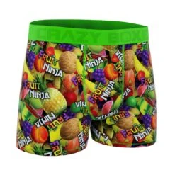 CRAZYBOXER Fruit Ninja Fruits Men's Boxer Briefs -Crazy Boxer CBFRU0101FRUT 3