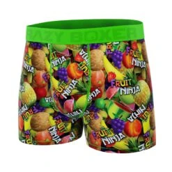 CRAZYBOXER Fruit Ninja Fruits Men's Boxer Briefs -Crazy Boxer CBFRU0101FRUT 4