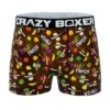 CRAZYBOXER Fruit Ninja All Over Men's Boxer Briefs