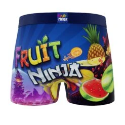 CRAZYBOXER Fruit Ninja All Over Men's Boxer Briefs (2 Pack) -Crazy Boxer CBFRU0101X2A1 4