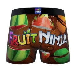 CRAZYBOXER Fruit Ninja Fruits Men's Boxer Briefs (2-Pack) -Crazy Boxer CBFRU0101X2A2 4
