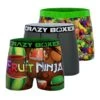 CRAZYBOXER Fruit Ninja Fruits Men's Boxer Briefs (3 Pack)