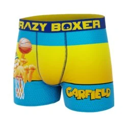 CRAZYBOXER Garfield Basketball Cat Men's Boxer Briefs -Crazy Boxer CBGAR0101BASK 4