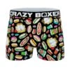 CRAZYBOXER Garfield Food Men's Boxer Briefs