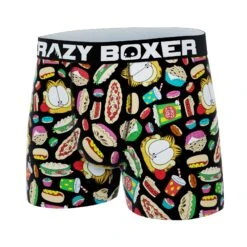 CRAZYBOXER Garfield Food Men's Boxer Briefs -Crazy Boxer CBGAR0101FOOD 4