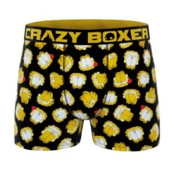 CRAZYBOXER Garfield Faces Men's Boxer Briefs