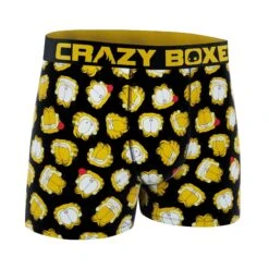CRAZYBOXER Garfield Faces Men's Boxer Briefs -Crazy Boxer CBGAR0101GARF 3