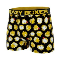 CRAZYBOXER Garfield Faces Men's Boxer Briefs -Crazy Boxer CBGAR0101GARF 4