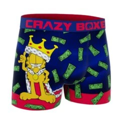 CRAZYBOXER Garfield King Men's Boxer Briefs -Crazy Boxer CBGAR0101KING 3