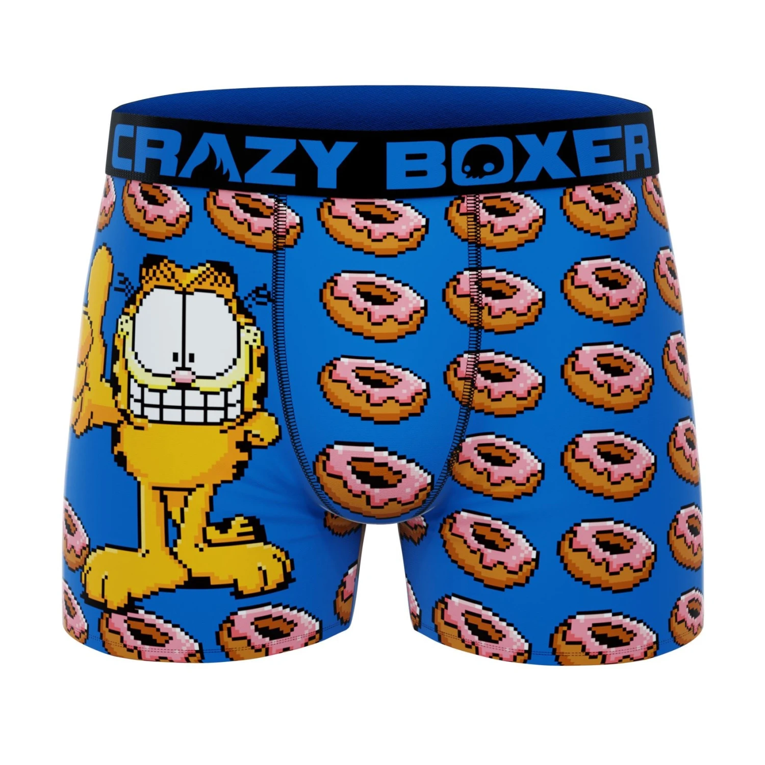 CRAZYBOXER Garfield Money And Donuts Men's Boxer Briefs (3 Pack) 6 CRAZYBOXER Garfield Money And Donuts Men's Boxer Briefs (3 Pack) - Image 6