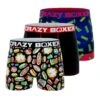 CRAZYBOXER Garfield King Men's Boxer Briefs (3 Pack)
