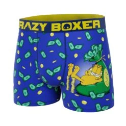 CRAZYBOXER Garfield Money Rain Men's Boxer Briefs -Crazy Boxer CBGAR0102DOLA 4