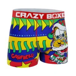 CRAZYBOXER Garfield Xmas Swag Holidays Men's Boxer Briefs -Crazy Boxer CBGAR0102SWAG 3