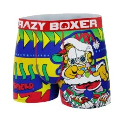 CRAZYBOXER Garfield Xmas Swag Holidays Men's Boxer Briefs -Crazy Boxer CBGAR0102SWAG 4