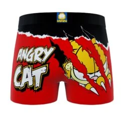 CRAZYBOXER Garfield Angry Cat Faces Men's Boxer Briefs (2 Pack) 7 CRAZYBOXER Garfield Angry Cat Faces Men's Boxer Briefs (2 Pack) -Crazy Boxer CBGAR0103X2C1 5