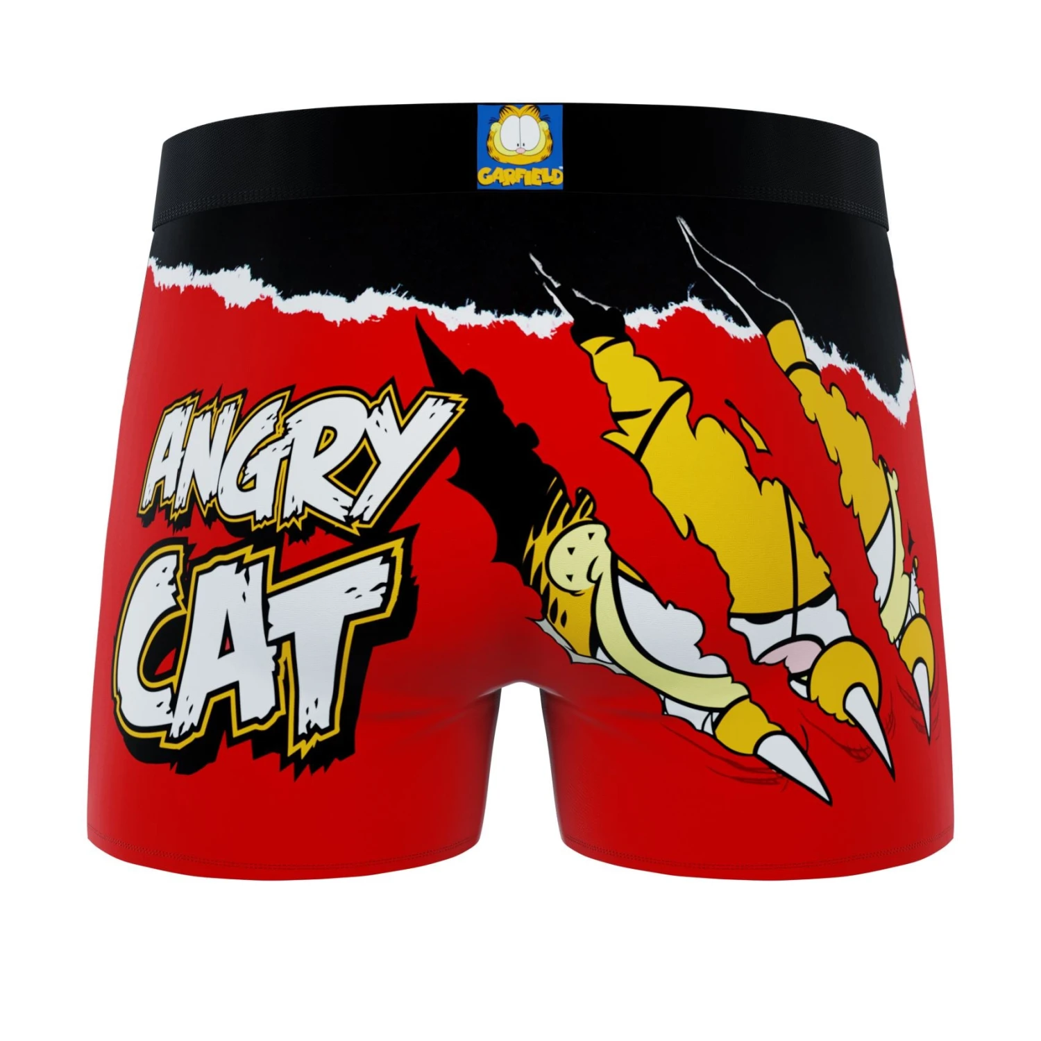 CRAZYBOXER Garfield Angry Cat Faces Men's Boxer Briefs (2 Pack) 3 CRAZYBOXER Garfield Angry Cat Faces Men's Boxer Briefs (2 Pack) - Image 3