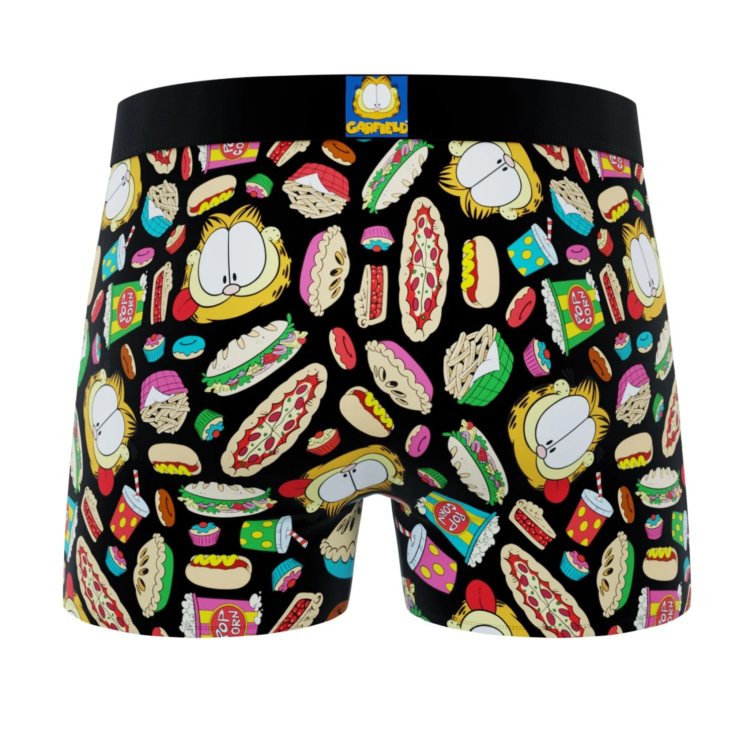 CRAZYBOXER Garfield Angry Cat Faces Men's Boxer Briefs (2 Pack) 5 CRAZYBOXER Garfield Angry Cat Faces Men's Boxer Briefs (2 Pack) - Image 5