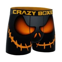 CRAZYBOXER Halloween Smile Men's Boxer Briefs -Crazy Boxer CBHAL0101SMIL 3